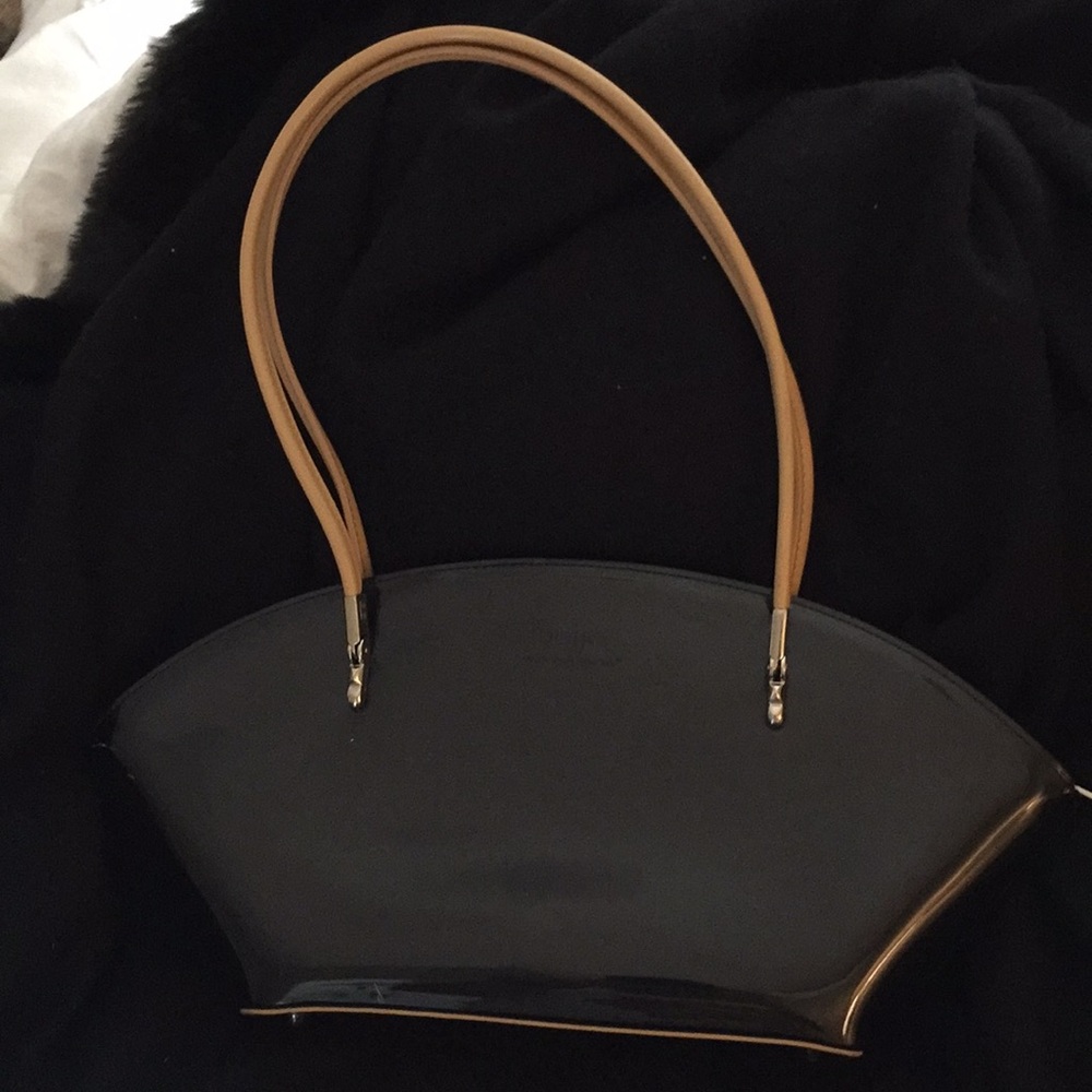 Beijo  patent leather handbag.